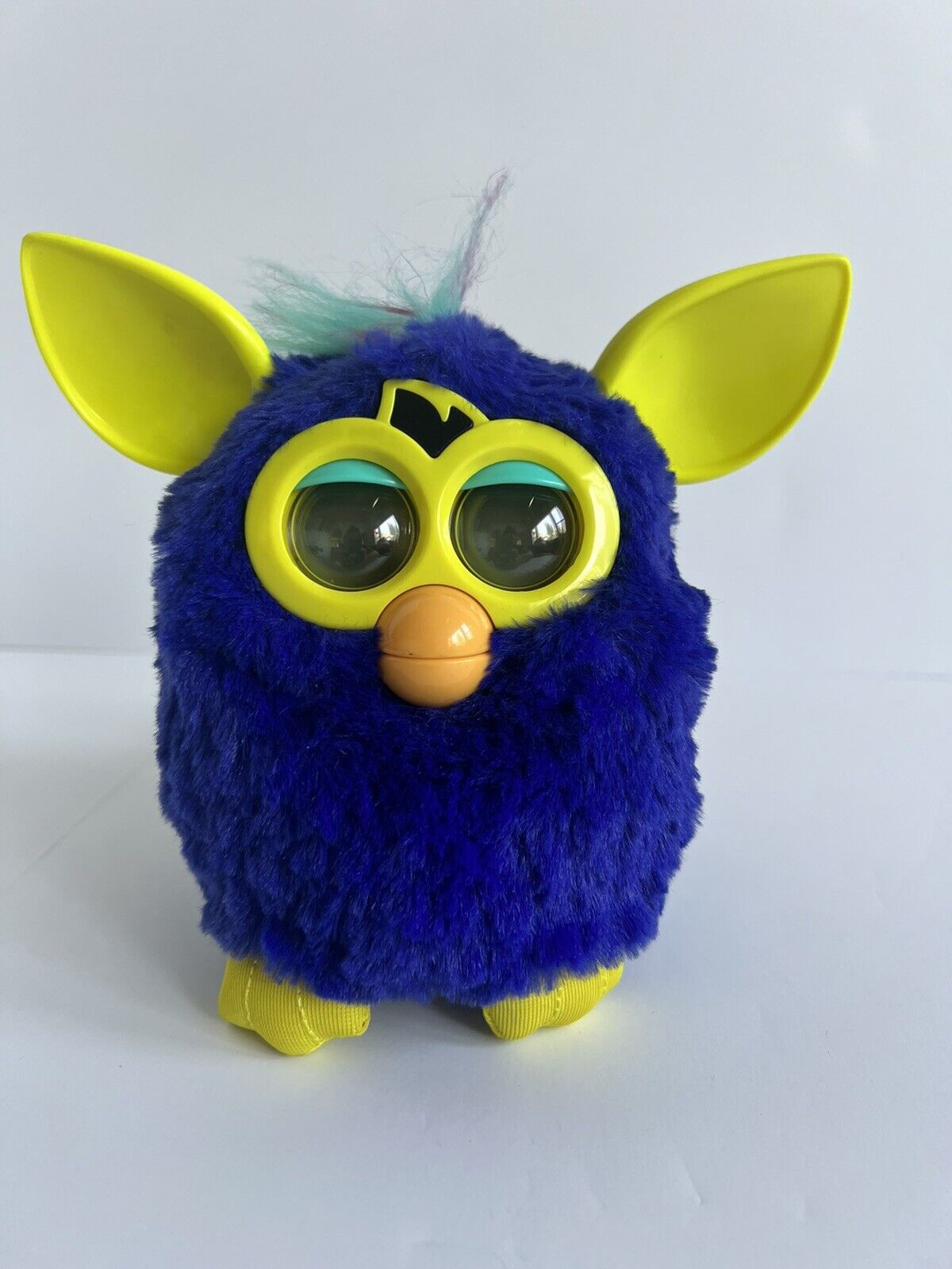 Furby A3123 Stary Night Colbalt Blue and Yellow Tested Works