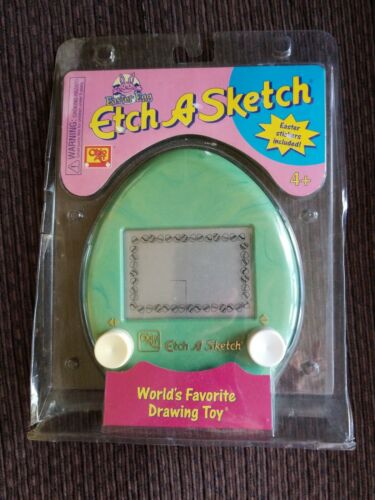 New Easter Egg Etch A Sketch Green Egg Shape Ohio Art Ages 4 And Up