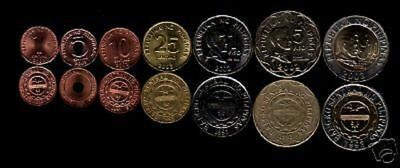 Philippines 1 5 10 25 1 5 10 Peso Bi Metal 2000-2005 Unc Complete Money Coin Set