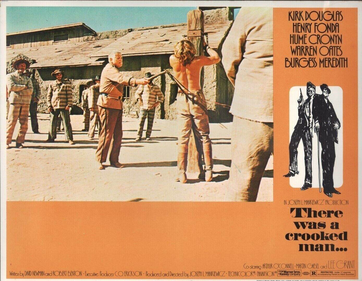 There Was a Crooked Man 1970 11x14 Lobby Card #2