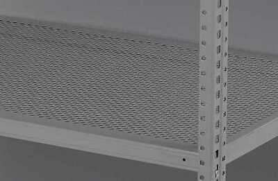 Tennsco Pq2-4824p Perforated Shelf,steel,22 Ga.,gray