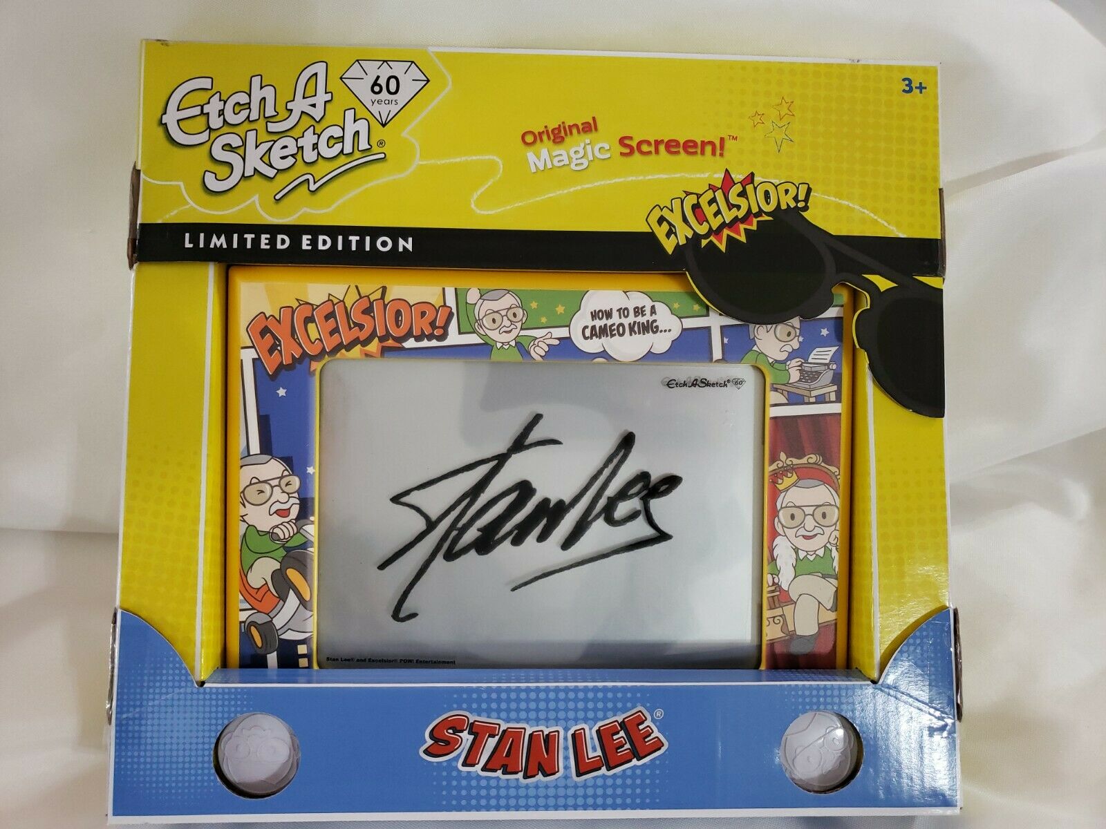Etch A Sketch Stan Lee Excelsior! 60th Anniversary Limited Edition Marvel Comics
