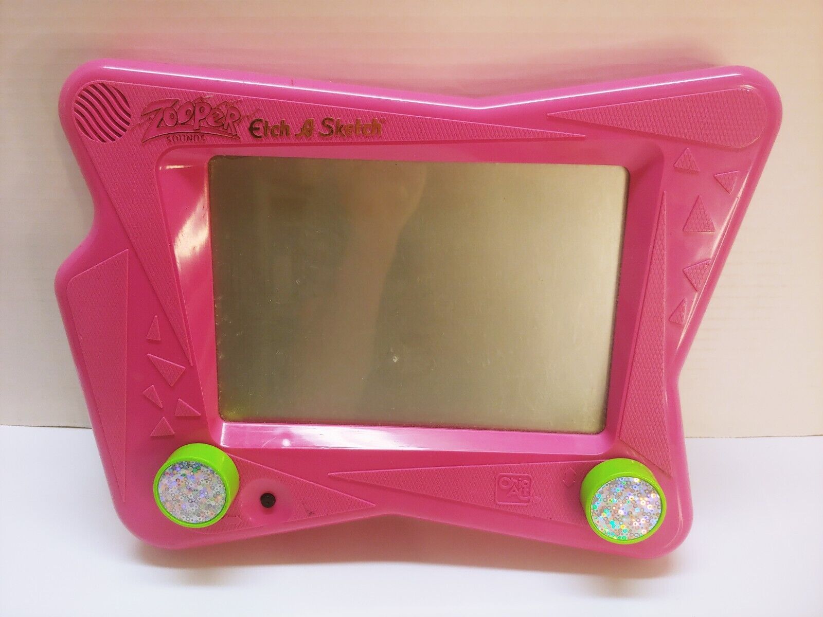 Etch-A-Sketch Zooper Sounds By Ohio Art Early 90's Rare Pink Works!