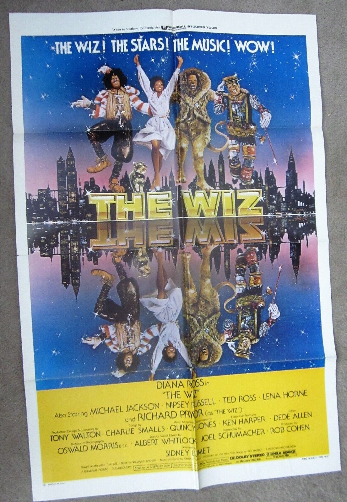 THE WIZ - 1978 MUSICAL - MICHAEL JACKSON - DIANA ROSS