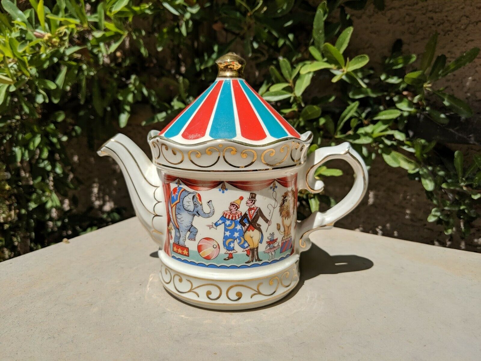 James Sadler Edwardian Entertainments 'circus' Teapot