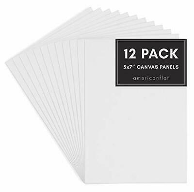 Americanflat Artists White Stretched Canvas Panels For Students Professionals