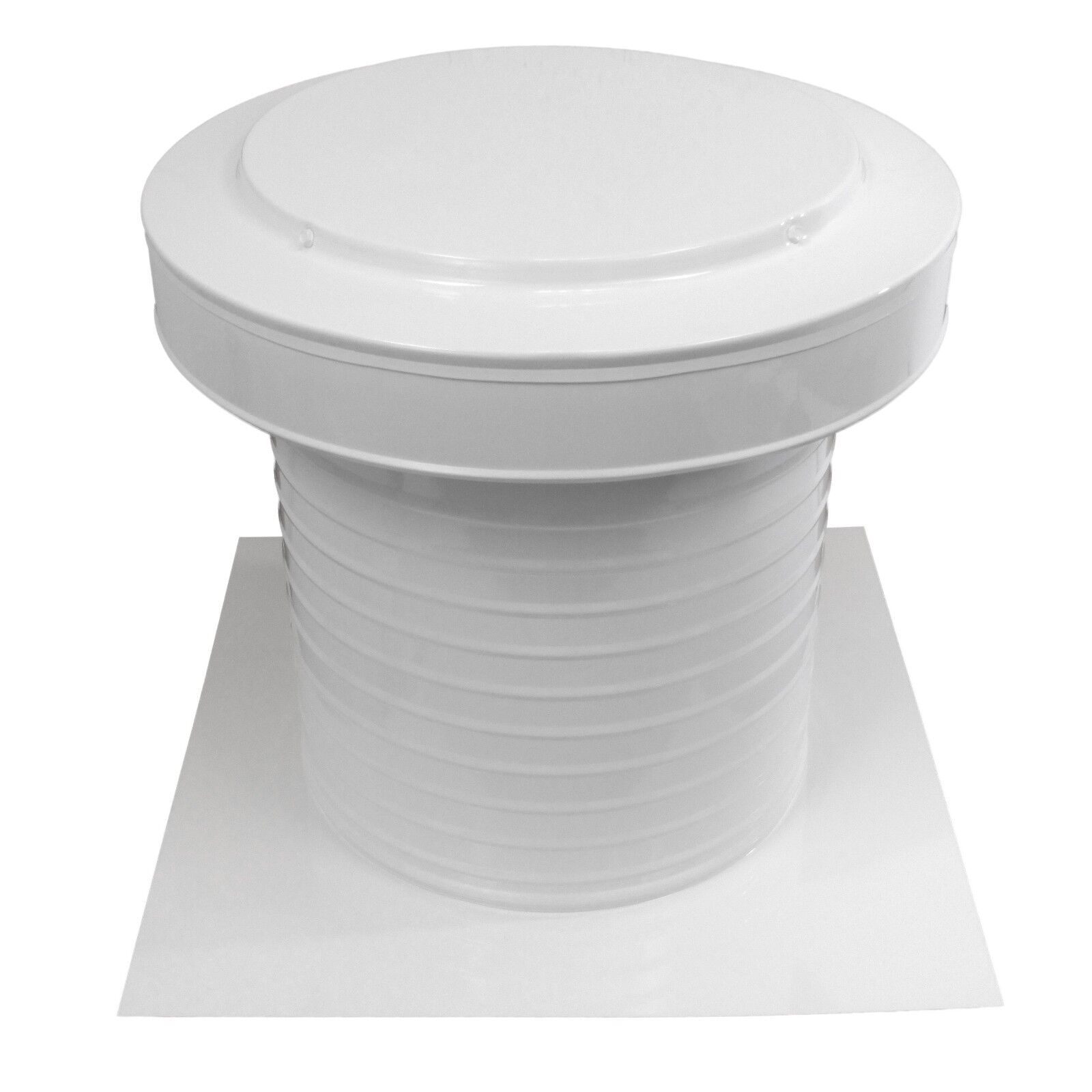 12 Inch Diameter Keepa Vent An Aluminum Roof Vent For Flat Roofs In White