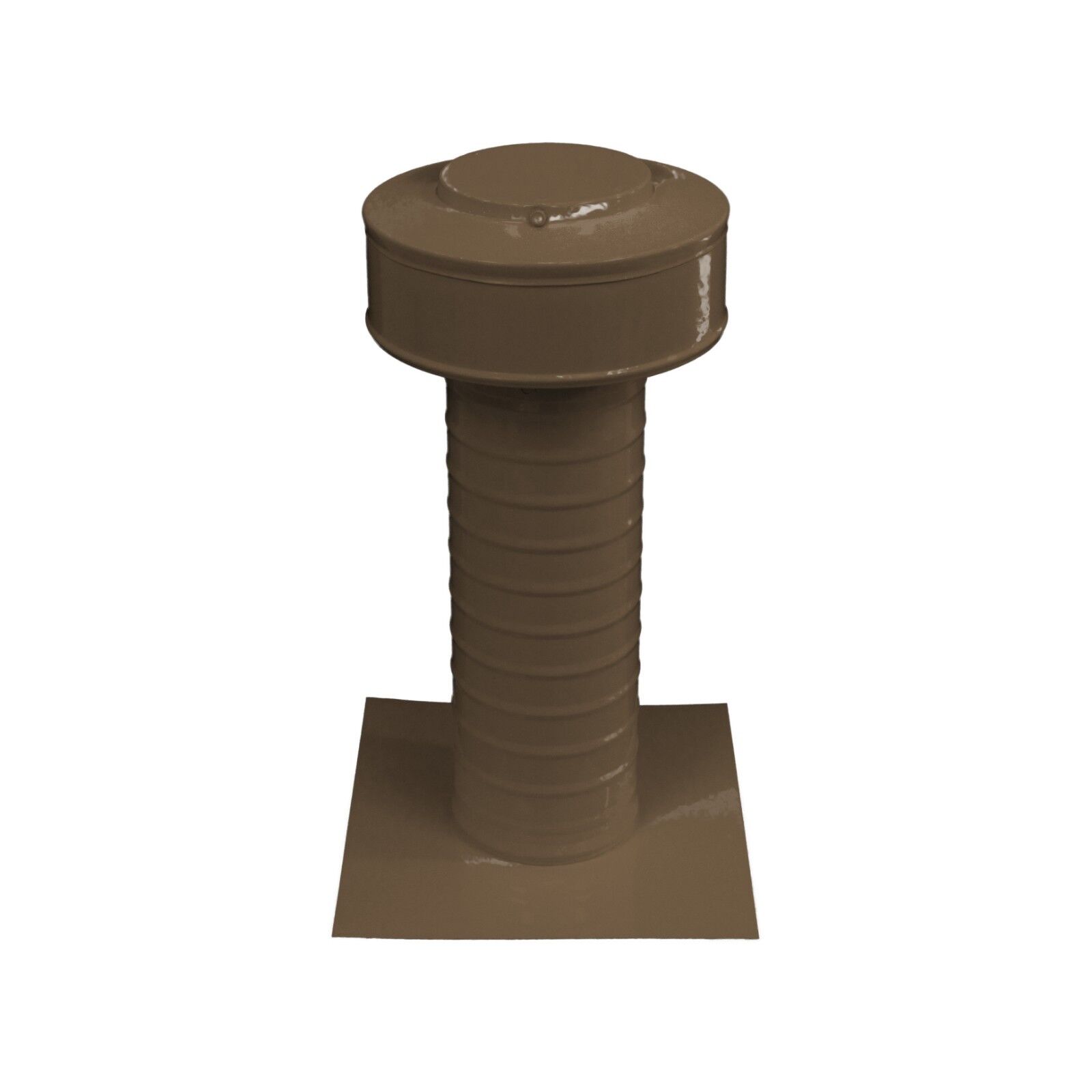 4 Inch Diameter Keepa Vent An Aluminum Roof Vent For Flat Roofs In Brown