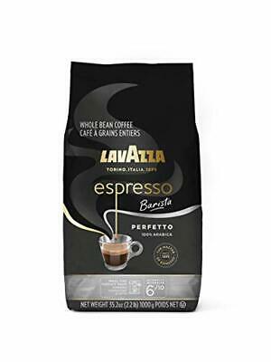 Lavazza Espresso Barista Perfetto Whole Bean Coffee 100% Arabica Medium Espre...