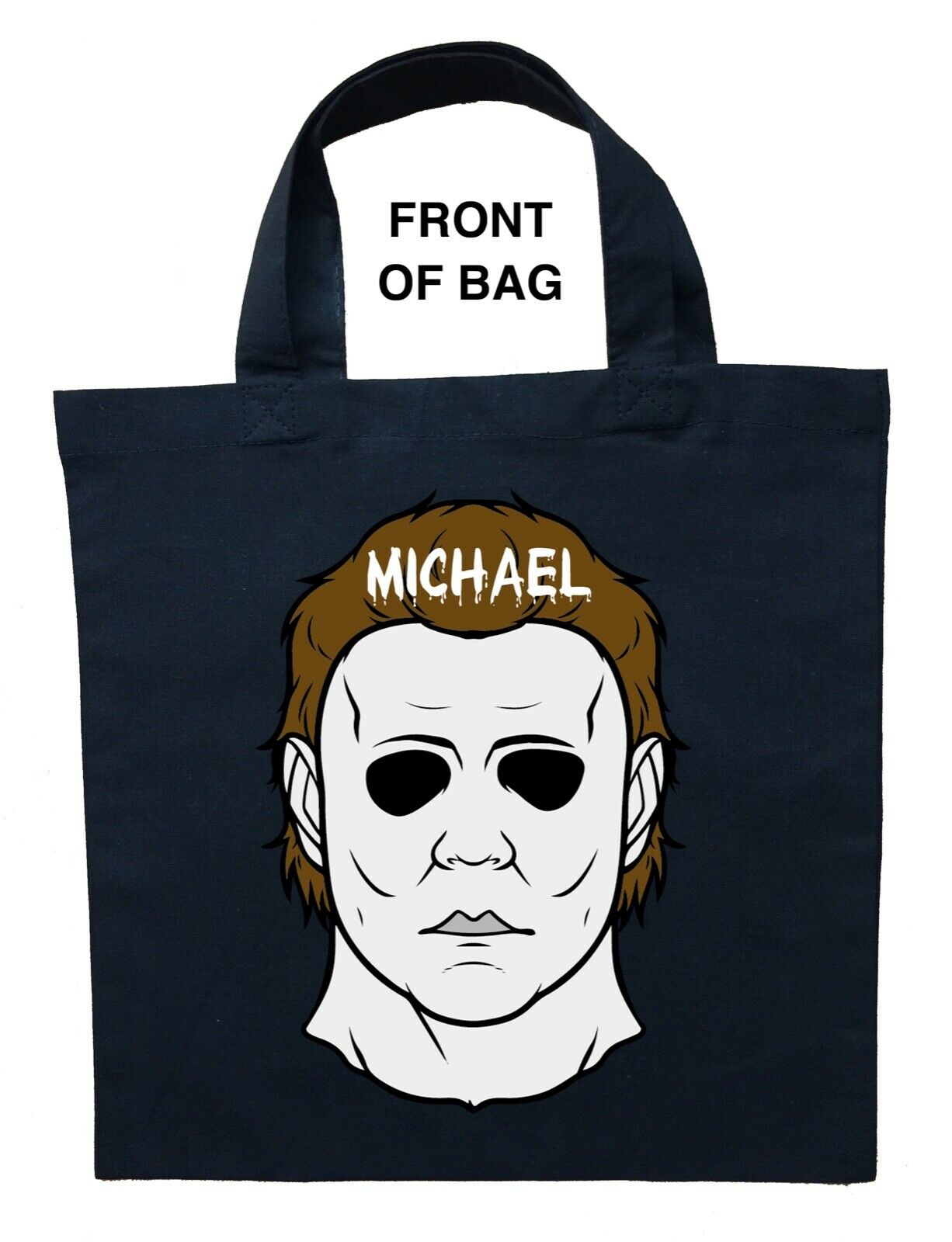 Michael Myers Trick or Treat Bag - Personalized Halloween Bag, Halloween Bag