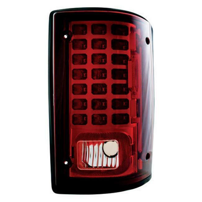 Ipcw Ledt-502cr Ford Econoline 1995 - 2012 Tail Lamps Led Ruby Red