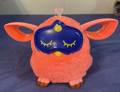 Furby Connect Friend~Electronic Talking Pet Toy~Coral-Orange~B7153~ Hasbro