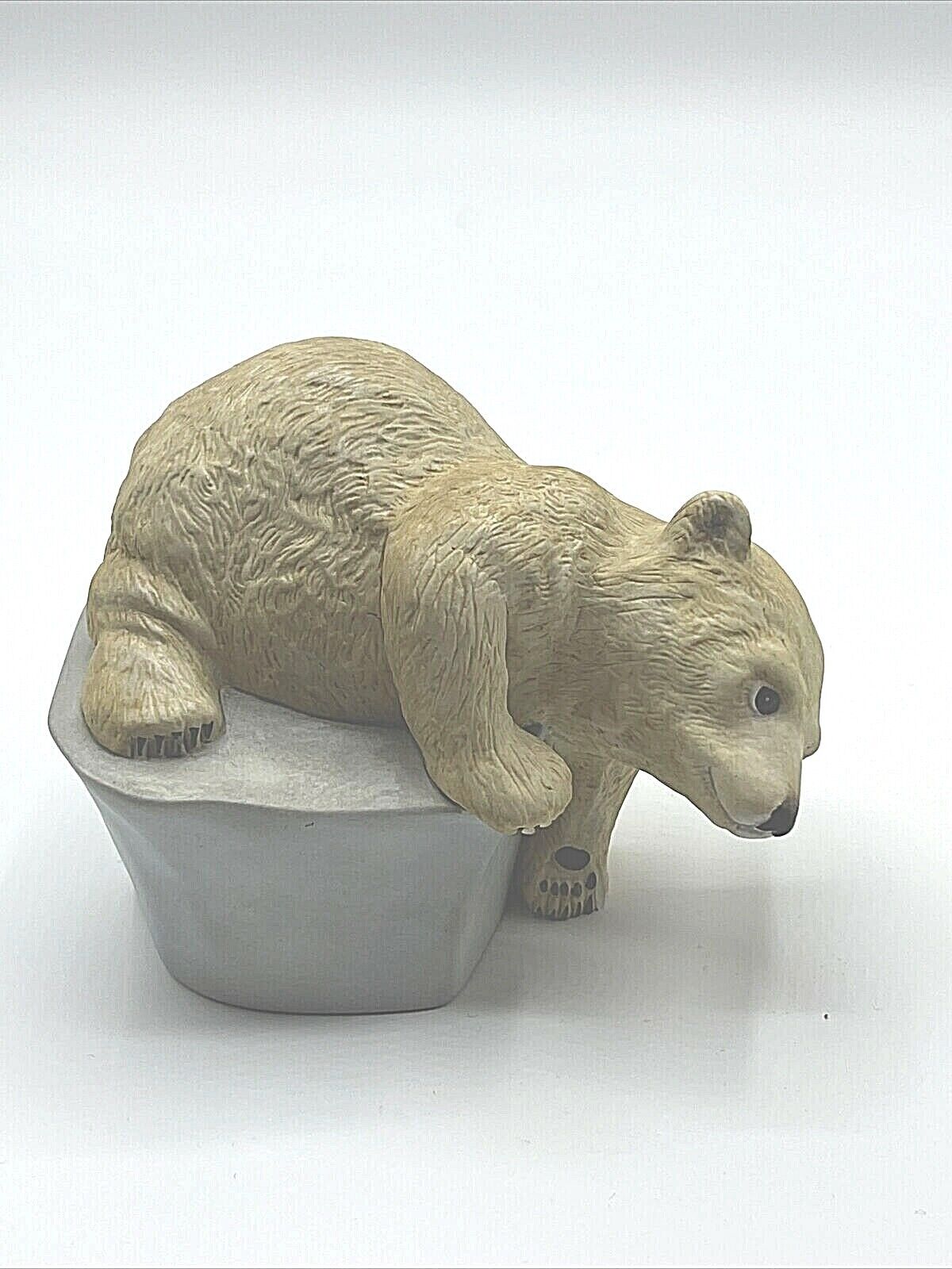 Polar Bear Figurine Brrrrr! Eva Dalberg Porcelain 4” Tall EUC