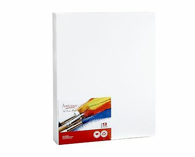 Canvas Panels 12 Pack - 11"x14" Super Value Pack Artist Canvas Panel Boards F...