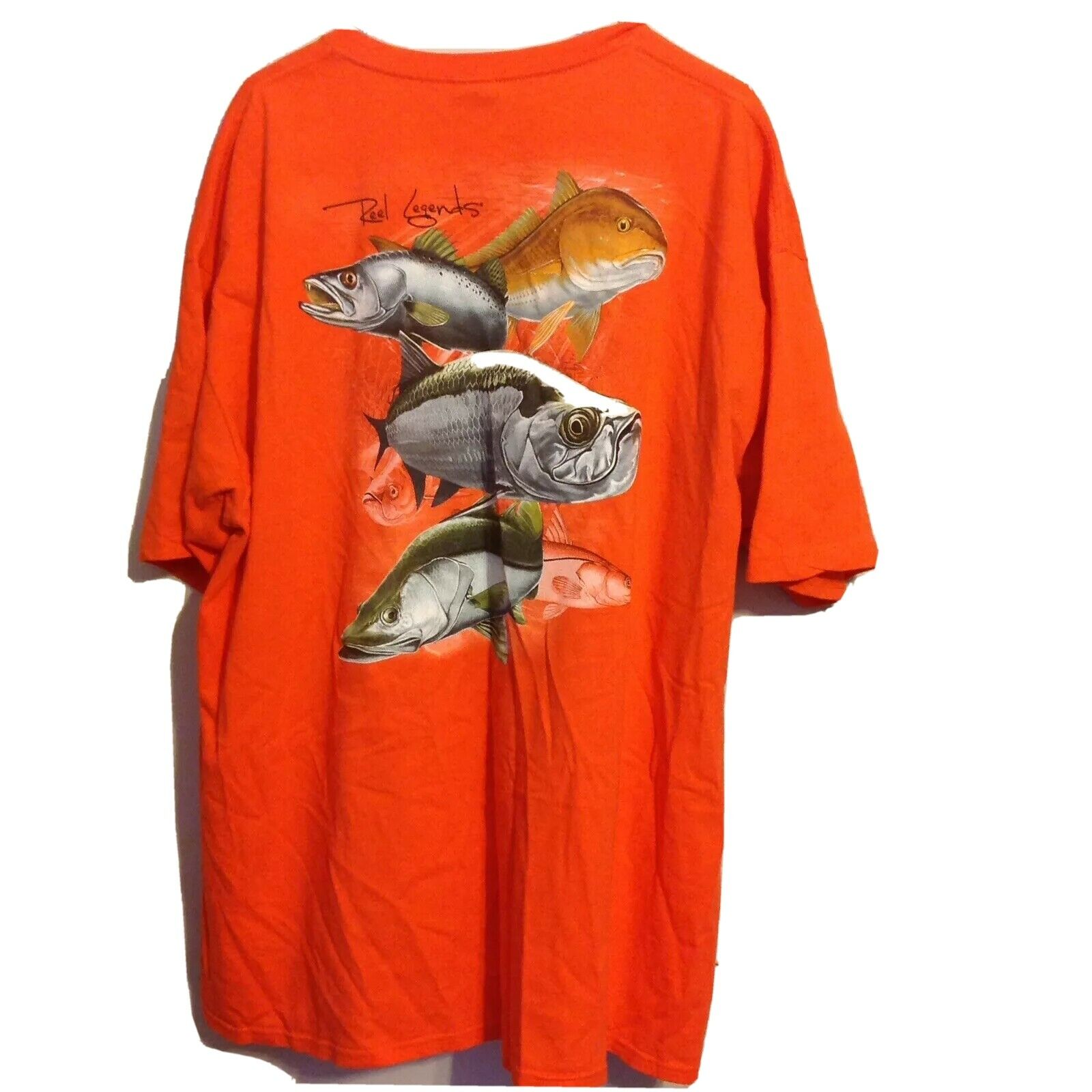 Anvil Reel Legends 3X Men’s Orange Tshirt Shirt Bin 20