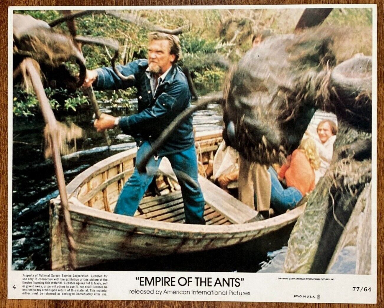 Empire Of The Ants Original Movie Lobby Card Aip Creature Drive-in Horror