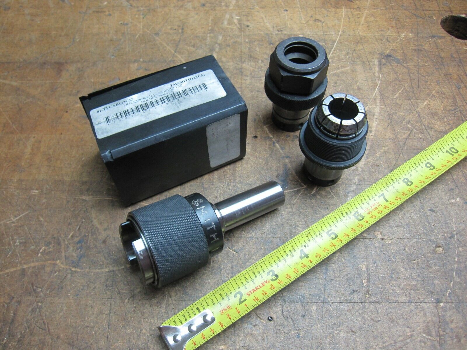 Tm Smith Quick Change Tension/compression Tap Chuck Er32 & Da180 Collet Adapters