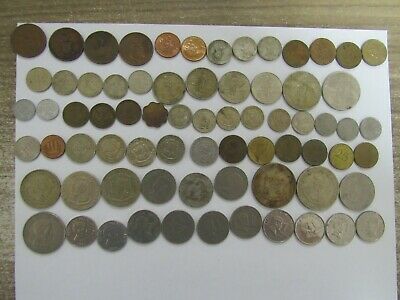 Lot Of 72 Different Philippines Coins - 1937 To 2012 - Circulated