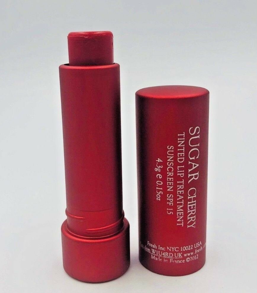 Fresh Sugar Tinted Lip Treatment Spf 15 By Fresh 4.3g Cherry New & Unbox