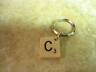 Handmade Scrabble Tile Keychain Any Letter! Cute Gifts Free Shipping! Christmas