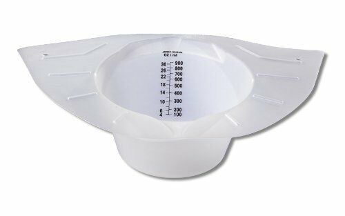 Specimen Collector Pans 900ML - Box of 100 - Commode Toilet: Medline DYND36600