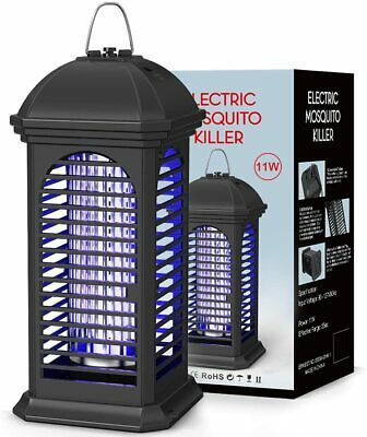 Electric Mosquito Zapper 11w Powerful 4200v Insect Killer Safety Fly Repelled