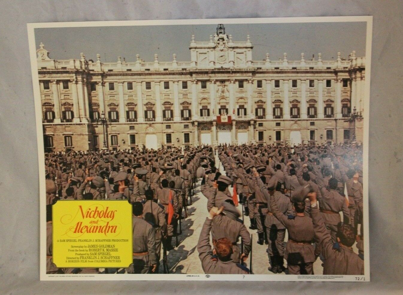 Nicholas And Alexandra 11x14 Movie Lobby Card 1971 #7 Troops