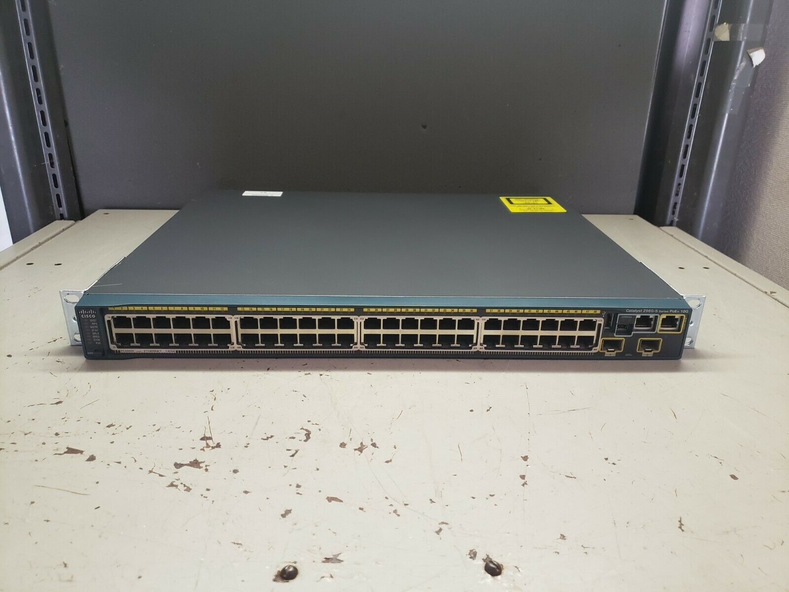 Cisco Catalyst 2960-S WS-C2960S-48FPD-L 48-Port PoE Network Switch C2960S-STACK