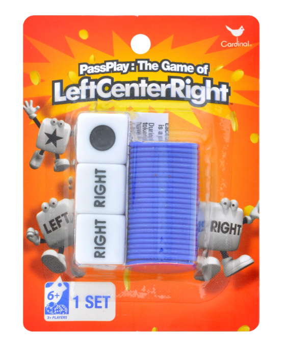 New Left Center Right Dice Game.