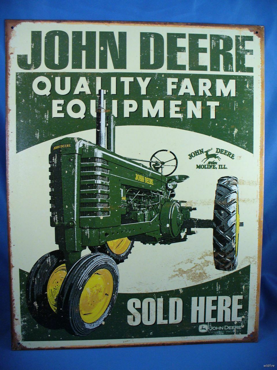 VINTAGE STYLE JOHN DEERE QUALITY FARM EQUIPMENT SOLD HERE only green tractor