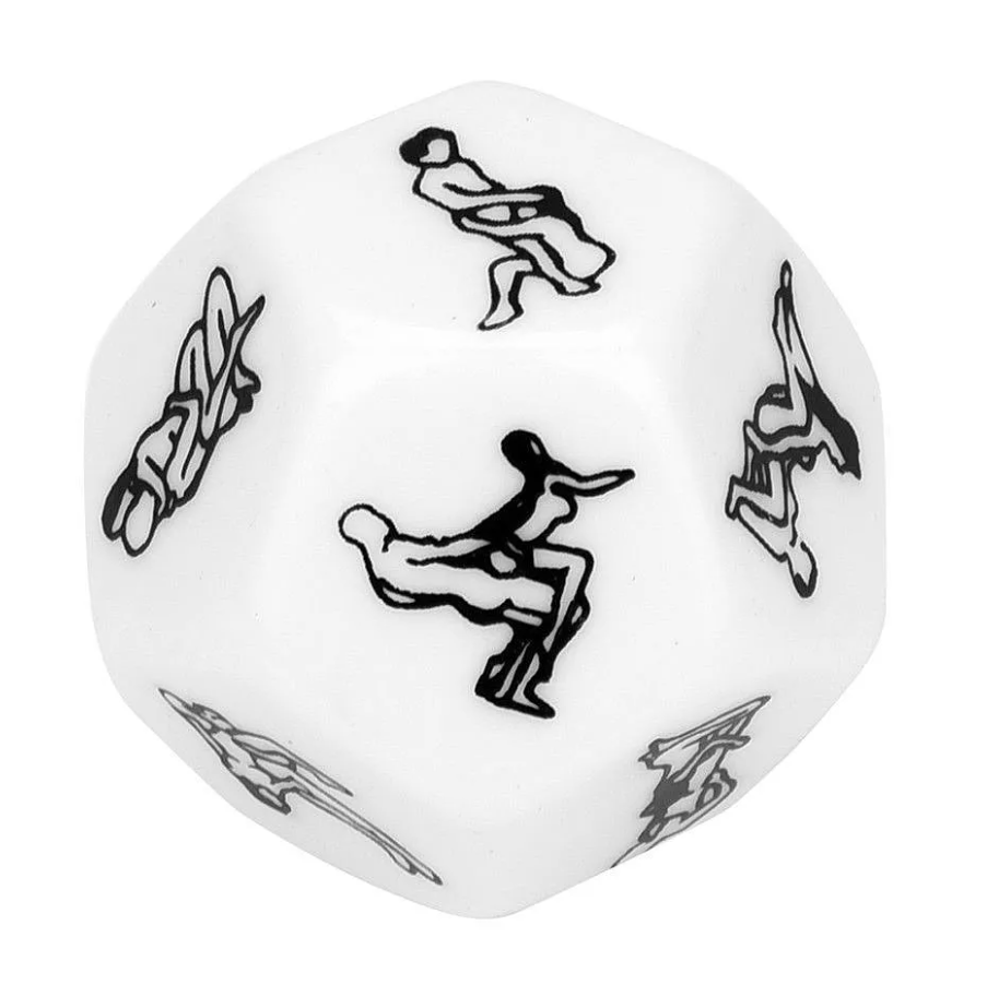 Fun 12 Side Sex Position Dice Bachelor Party Adult Couple Lover Novelty Gift!
