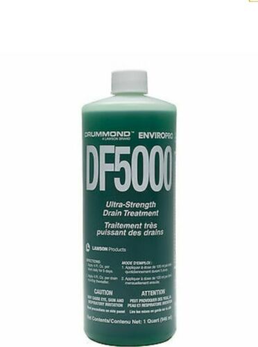 Drummond Enviropro Df 5000 Ultra Strength Drain Cleaner For Fruit Flies 1 Qt New
