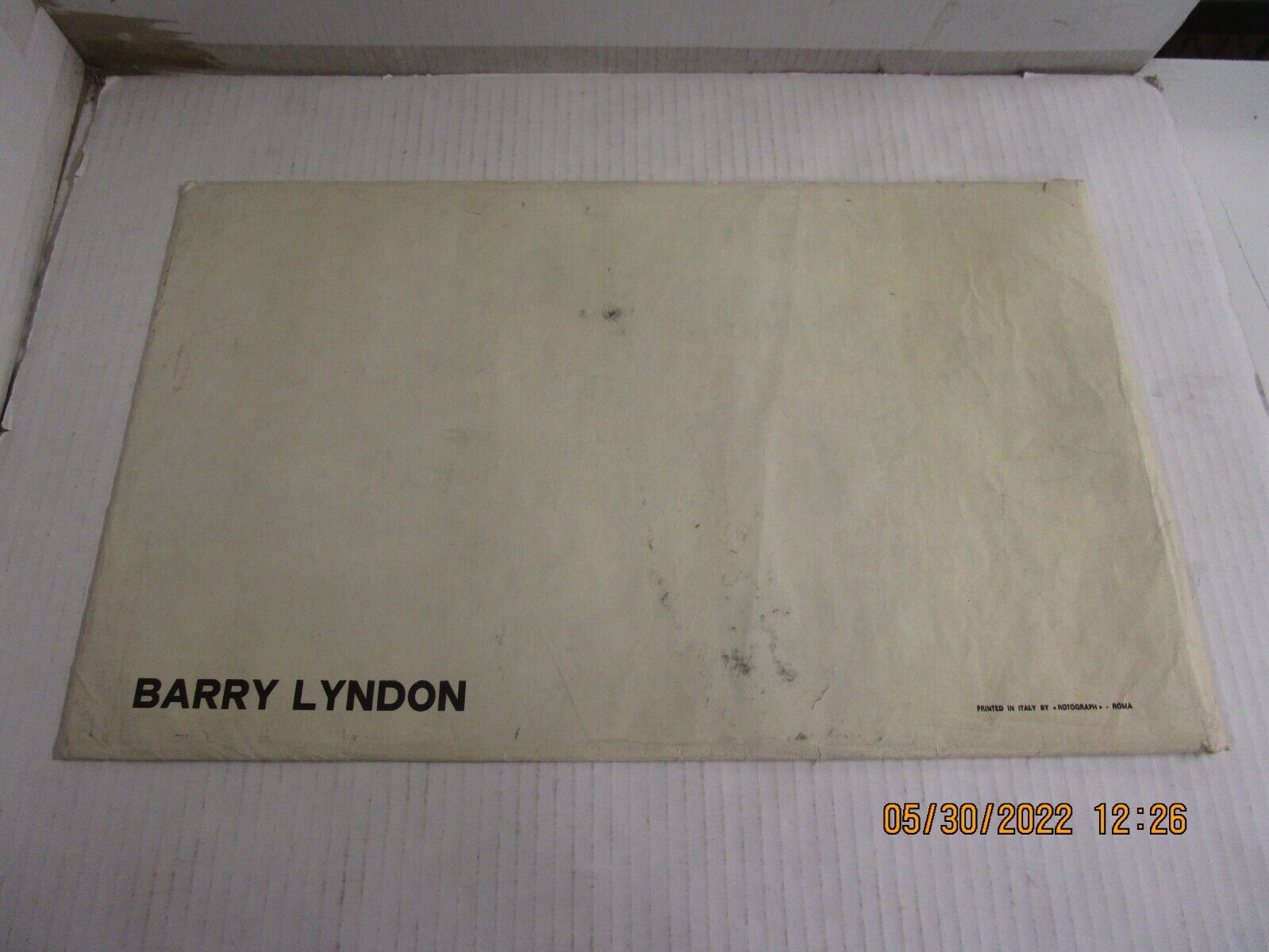 BARRY LYNDON 6XLobby Cards Used! 1975 Printed In Italy Stanley Kubrick Warner